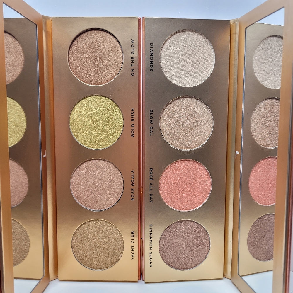 Laura Lee Los Angeles Glaze Bronzed Lit Kit Highlighter Palette‎ NEW